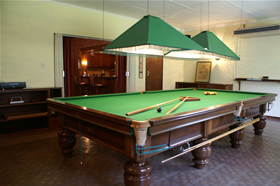 snooker table